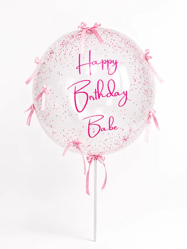 Elegant Ribbon Balloon
