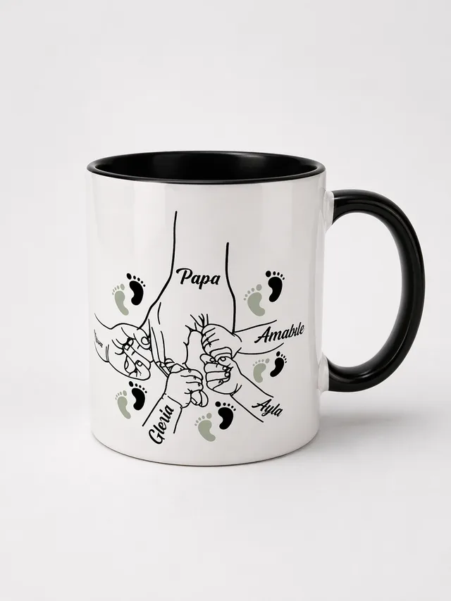 2 -Tone Personalized Standard Mug
