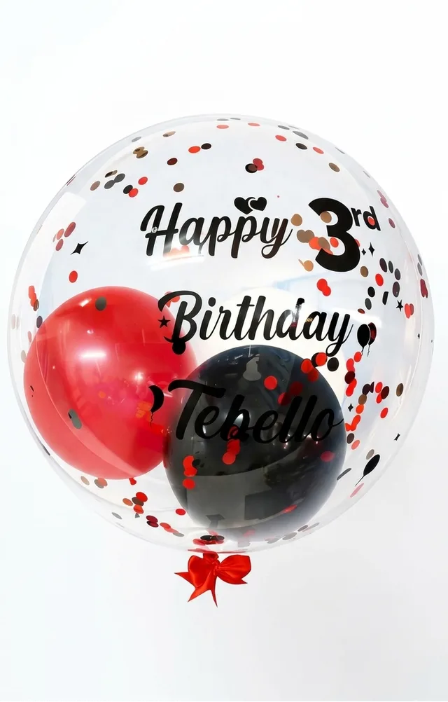 3Pcs Personalized Balloon