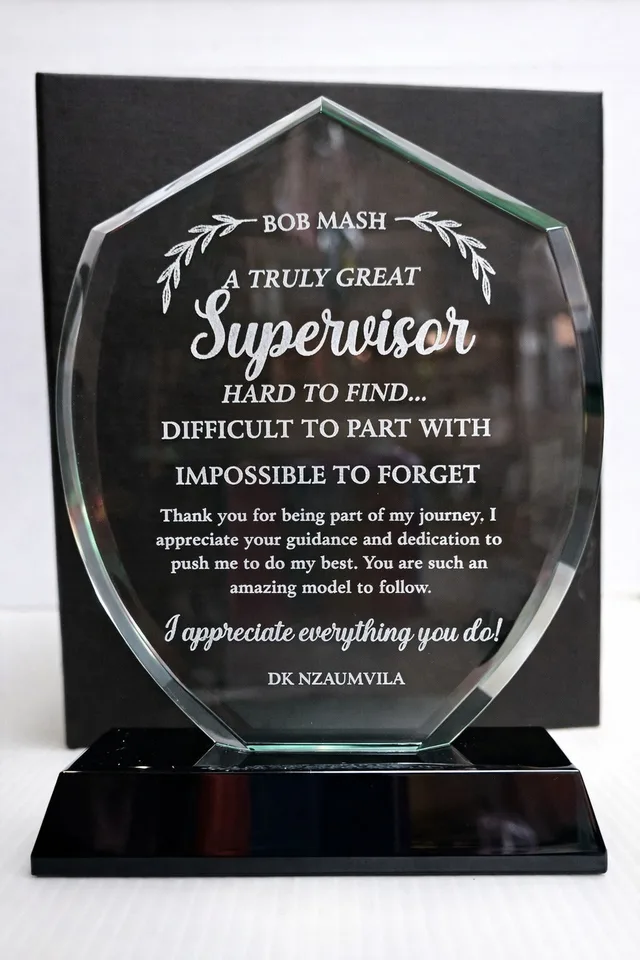 Glass Trophy