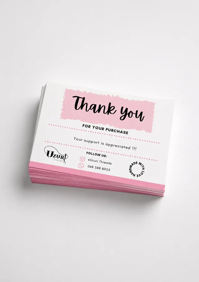 Business Card Printing – None Varnished