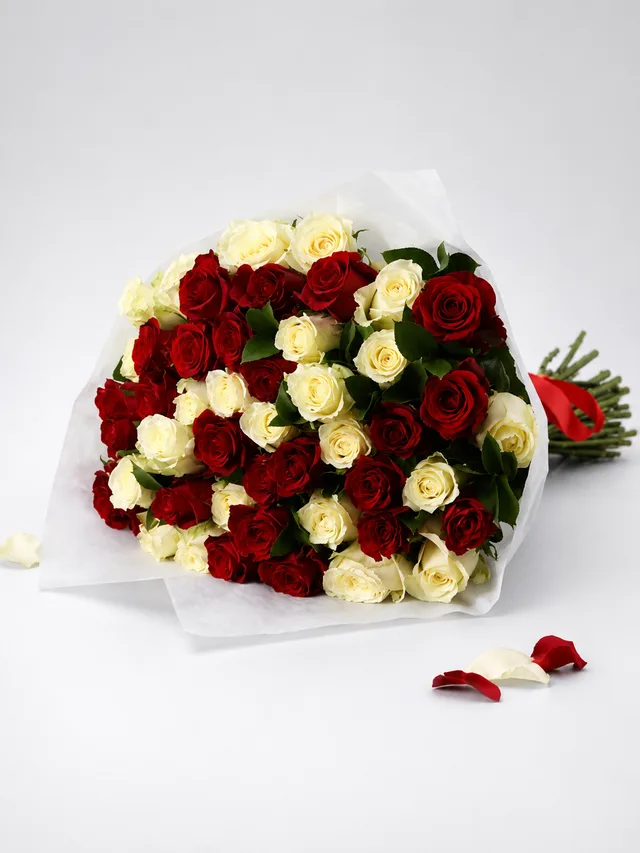 Queen of Hearts Rose Bouquet