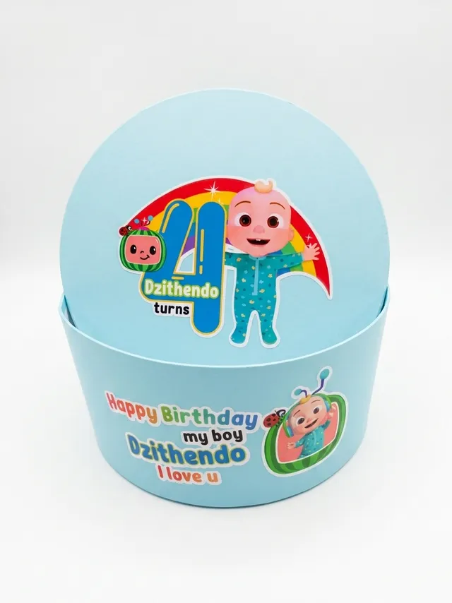 Personalized Cartoon Character Gift Box