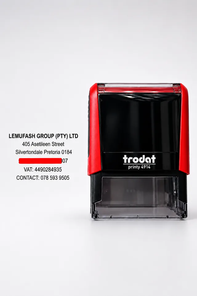 Trodat Printy 4914 Self-Inking Stamp